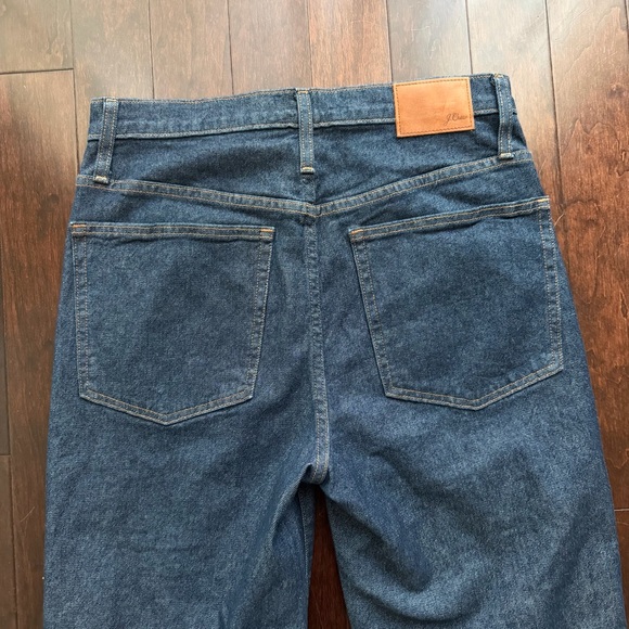 J.CREW Women's Jeans Size 30 Dark Wash Denim High-rise Tapered - Picture 5 of 10